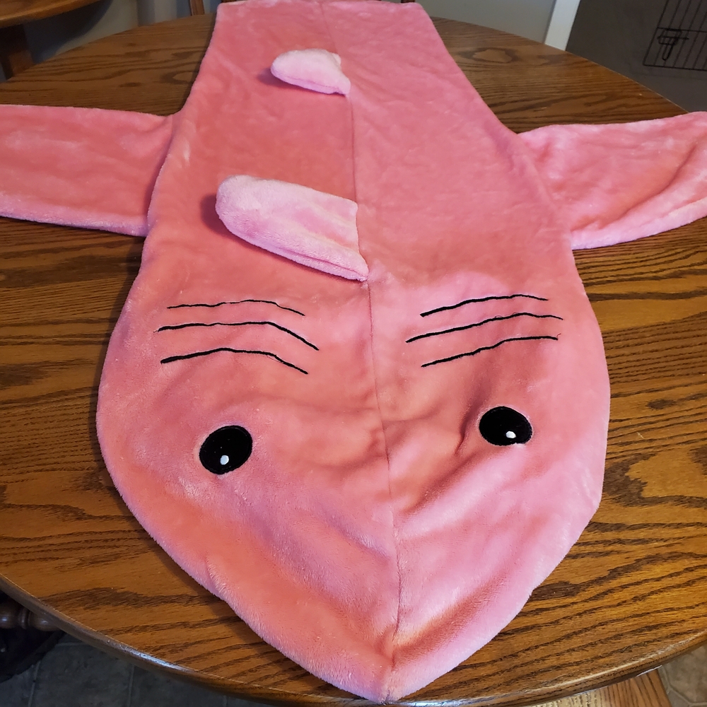 Pink Shark Blanket